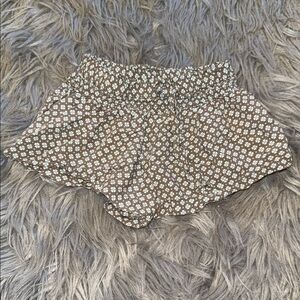 Carter's Brown Floral Baby Shorts